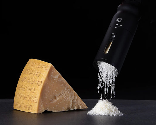 Grater Rain: World's First One Touch Electric Cheese Grater